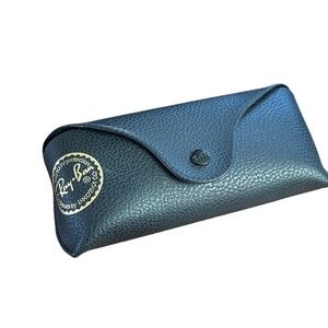 Ray-Ban Black Leather Sunglasses Case